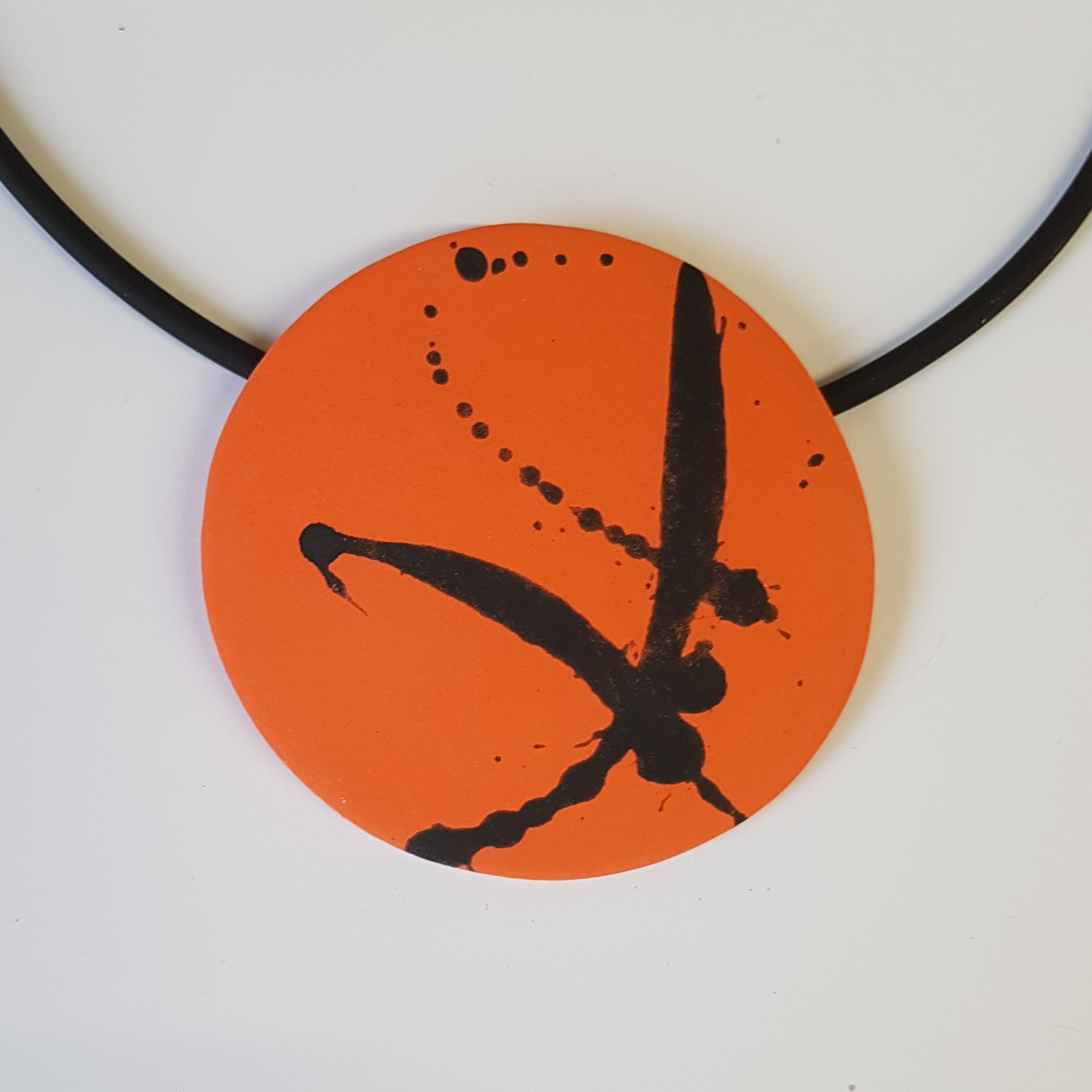 View Neon Orange pendant